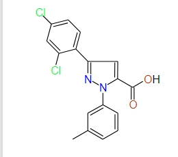 3-(2,4-Dichlorophenyl)-1-m-tolyl-1H-pyrazole-5-carboxylic acid, 97%