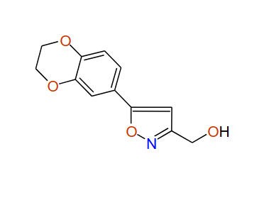 (5-(2,3-Dihydrobenzo[b][1,4]dioxin-7-yl)isoxazol-3-yl)methanol, 97%
