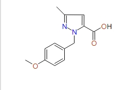 1-(4-Methoxybenzyl)-3-methyl-1H-pyrazole-5-carboxylic acid, 97%