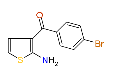 (2-Aminothiophen-3-yl)(4-bromophenyl)methanone, 97%