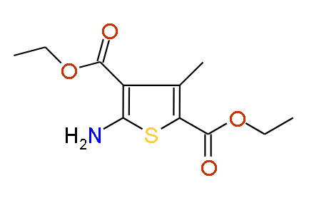 Diethyl 2-amino-4-methylthiophene-3,5-dicarboxylate, 97%