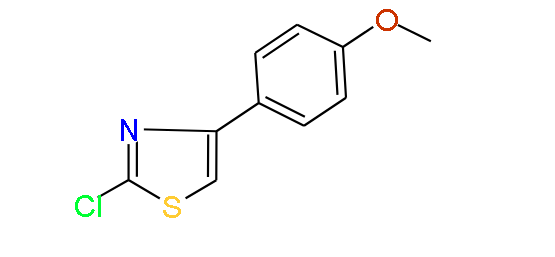2-Chloro-4-(4-methoxyphenyl)thiazole, 97%