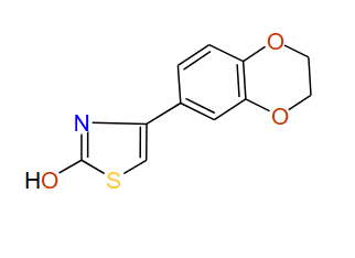 4-(2,3-Dihydrobenzo[b][1,4]dioxin-7-yl)thiazol-2-ol, 97%