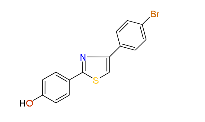 4-(4-(4-Bromophenyl)thiazol-2-yl)phenol, 97