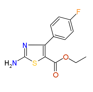 Ethyl 2-amino-4-(4-fluorophenyl)thiazole-5-carboxylate, 97%