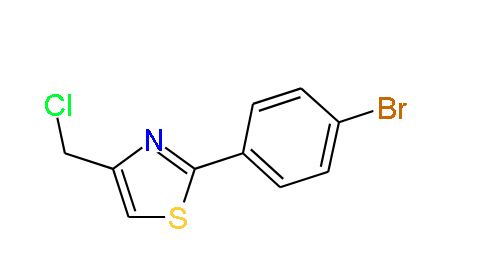 2-(4-Bromophenyl)-4-(chloromethyl)thiazole, 97%