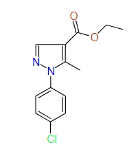 Ethyl 1-(4-chlorophenyl)-5-methyl-1H-pyrazole-4-carboxylate, 97%