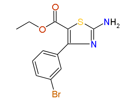 Ethyl 2-amino-4-(3-bromophenyl)thiazole-5-carboxylate, 97%