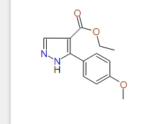 Ethyl 5-(4-methoxyphenyl)-1H-pyrazole-4-carboxylate, 97%