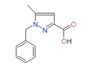 1-Benzyl-5-methyl-1H-pyrazole-3-carboxylic acid, 97%