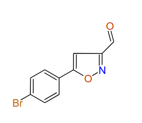 5-(4-Bromophenyl)isoxazole-3-carbaldehyde, 97%