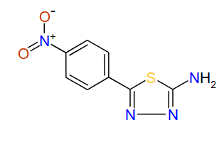 2-Amino-5-(4-nitrophenyl)-1,3,4-thiadiazole, 97%