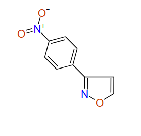 3-(4-Nitrophenyl)isoxazole, 97%
