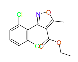 3-​(2,​6-​Dichlorophenyl)​-​5-​methyl-​, ethyl ester4-​Isoxazolecarboxylic acid