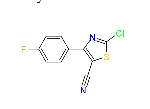 2-​Chloro-​4-​(4-​fluorophenyl)​- 5-​Thiazolecarbonitrile