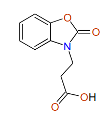 3-(2-Oxobenzo[d]oxazol-3(2H)-yl)propanoic acid, 97%