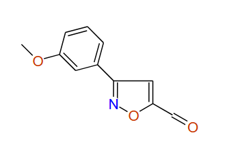 3-(3-Methoxyphenyl)isoxazole-5-carbaldehyde, 95%
