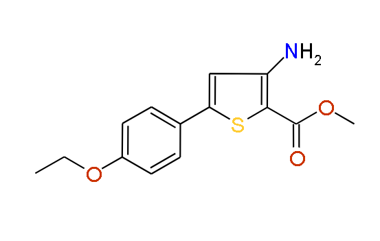 Methyl 3-amino-5-(4-ethoxyphenyl)thiophene-2-carboxylate, 97%