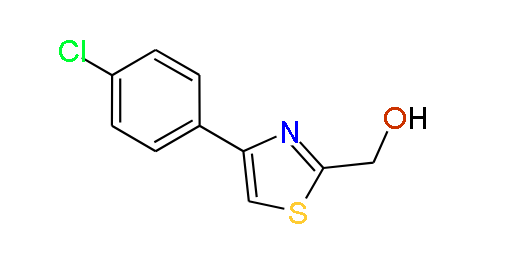 (4-(4-Chlorophenyl)thiazol-2-yl)methanol, 97%