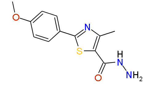 2-(4-Methoxyphenyl)-4-methylthiazole-5-carbohydrazide, 97%