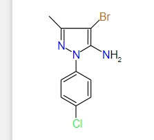 4-Bromo-1-(4-chlorophenyl)-3-methyl-1H-pyrazol-5-amine, 97%