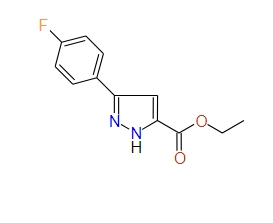 Ethyl 3-(4-fluorophenyl)-1H-pyrazole-5-carboxylate, 98%