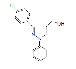(3-(4-Chlorophenyl)-1-phenyl-1H-pyrazol-4-yl)methanol, 97%