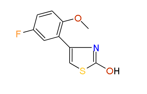 4-(5-Fluoro-2-methoxyphenyl)thiazol-2-ol, 95%