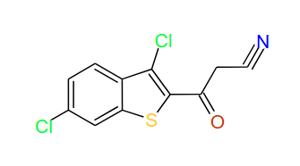 3-(3,6-Dichlorobenzo[b]thiophen-2-yl)-3-oxopropanenitrile, 97%
