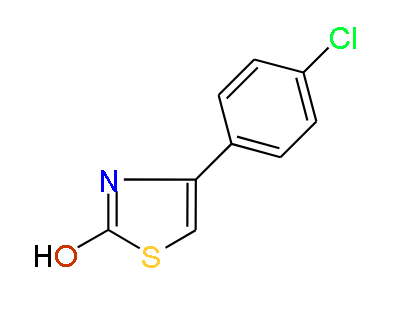 4-(4-Chlorophenyl)thiazol-2-ol, 97%