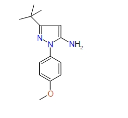 3-Tert-butyl-1-(4-methoxyphenyl)-1H-pyrazol-5-amine, 97%