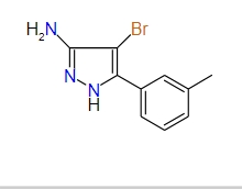 4-Bromo-5-m-tolyl-1H-pyrazol-3-amine, 97%