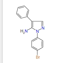 1-(4-Bromophenyl)-4-phenyl-1H-pyrazol-5-amine, 97%