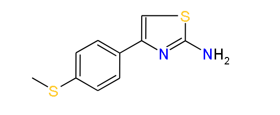 4-(4-(Methylthio)phenyl)thiazol-2-amine, 97%