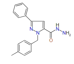 1-(4-Methylbenzyl)-3-phenyl-1H-pyrazole-5-carbohydrazide, 97%