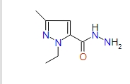 1-Ethyl-3-methyl-1H-pyrazole-5-carbohydrazide, 97%