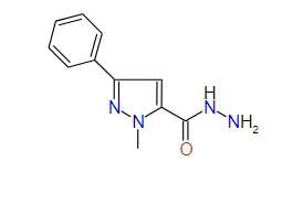 1-Methyl-3-phenyl-1H-pyrazole-5-carbohydrazide, 97%