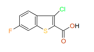 3-Chloro-6-fluorobenzo[b]thiophene-2-carboxylic acid, 97%