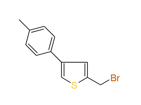 2-(Bromomethyl)-4-p-tolylthiophene, 97%