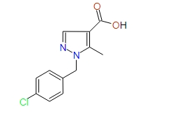 1-(4-Chlorobenzyl)-5-methyl-1H-pyrazole-4-carboxylic acid, 97%