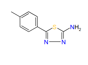 5-p-Tolyl-1,3,4-thiadiazol-2-amine, 97%