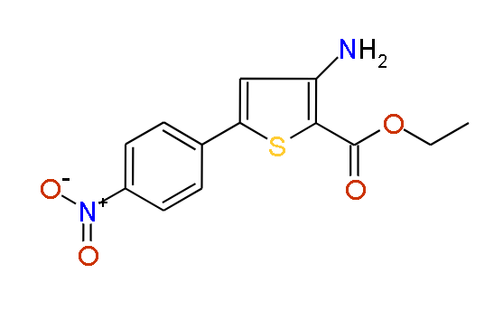 Ethyl 3-amino-5-(4-nitrophenyl)thiophene-2-carboxylate, 97%