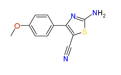 2-Amino-4-(4-methoxyphenyl)-1,3-thiazole-5-carbonitrile