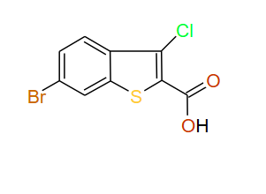 6-Bromo-3-chlorobenzo[b]thiophene-2-carboxylic acid, 97%