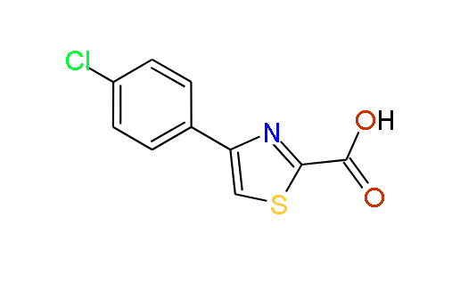 4-(4-Chlorophenyl)thiazole-2-carboxylic acid, 97%