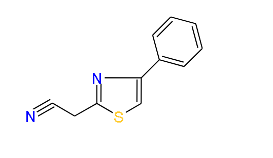 2-(4-Phenylthiazol-2-yl)acetonitrile, 97%
