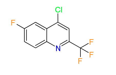 4-Chloro-6-fluoro-2-(triluoromethyl)quinoline, 97%