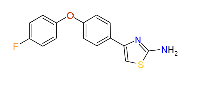 4-(4-(4-Fluorophenoxy)phenyl)thiazol-2-amine, 97%