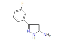 3-(3-Fluorophenyl)-1H-pyrazol-5-amine, 97%