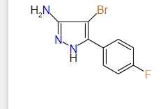4-Bromo-5-(4-fluorophenyl)-1H-pyrazol-3-amine